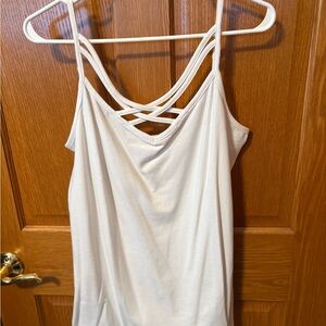 Maurices White Strappy Camisole